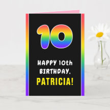 10. Geburtstag: Farbiger Regenbogen # 10, Individu