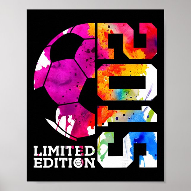 10. Geburtstag Fußball Limited Edition 2015  Poster (Vorne)