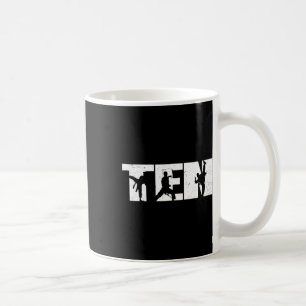10. Geburtstag Karate Fighter 10 Jahre alter Girls Kaffeetasse