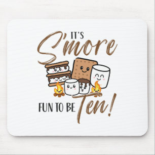 10. Geburtstag Lagerfeuer Marshmallow Es Ist S'mor Mousepad