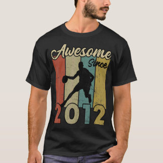 10. Geburtstag Phantastisch Seit 2012 Basketball 1 T-Shirt