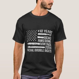 10. Geburtstag zweistellige 10. Geburtstag  T-Shirt