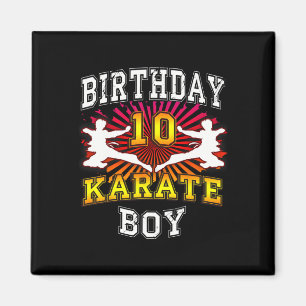 10. Geburtstagskind - Karate 10 Jahre Magnet