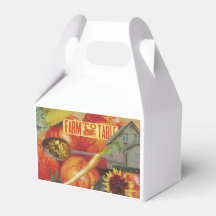 10 Gefälligkeitsboxen mit Fresh Produce Theme