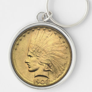 $10 GOLDstück Schlüsselanhänger