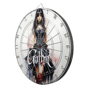 #10 Gothic Spaß  Dartscheibe