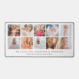 10 Großkinder Foto Collage Personalisiertes Gesche Schreibtischunterlage