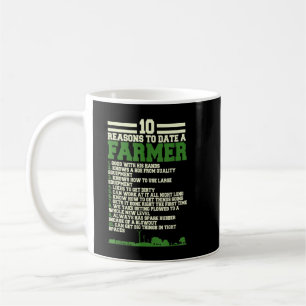 10 Gründe für den Bauer, Spaß der Landwirtschaft Kaffeetasse