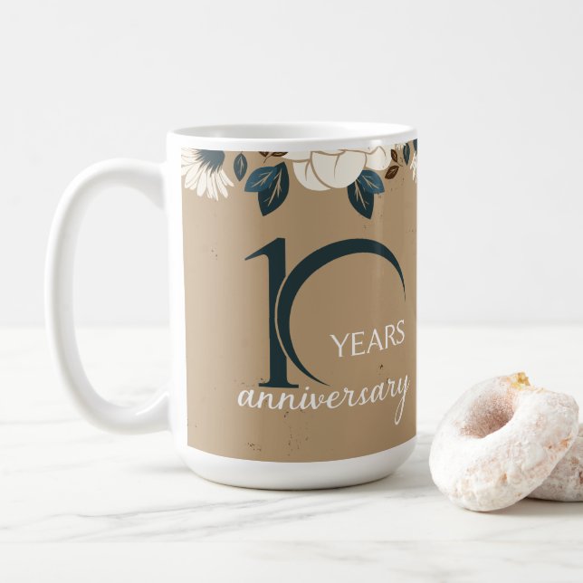 10. Hochzeitsfeier Kaffeetasse (Mit Donut)