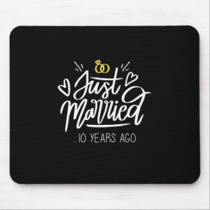 10. Hochzeitstag Mousepad