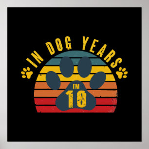10 in Hundebahnen Poster