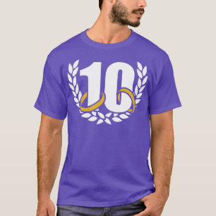 10 Jahre 10. Hochzeitstag T-Shirt