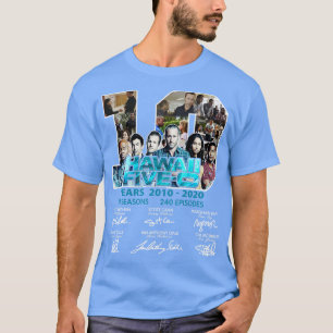 10 Jahre 2010 2020 Unterschrift TShirt