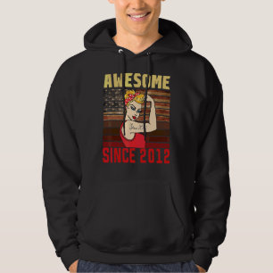 10 Jahre alt Phantastisch seit 2012 10. Geburtstag Hoodie