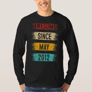 10 Jahre alt Phantastisch seit Mai 2012 10. Geburt T-Shirt