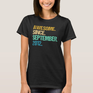 10 Jahre alt Phantastisch seit September 2012 10. T-Shirt