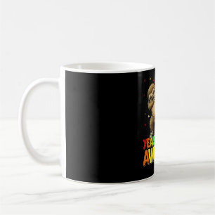 10 Jahre alte Geburtstagsfaultier Dabbing 10. Gebu Kaffeetasse