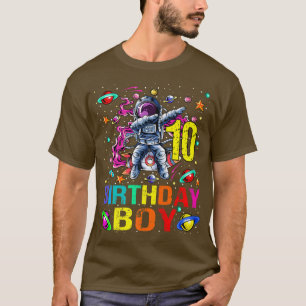 10 Jahre alter Boy Astronaut 10. Geburtstag Boy Sp T-Shirt