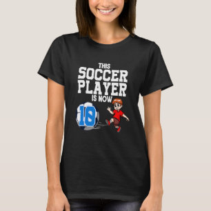 10 Jahre alter Fußballspieler Boy Soccer Geburtsta T-Shirt