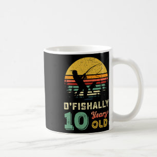 10 Jahre altes Angelgeschenk 10 Jahre alt 10. Gebu Kaffeetasse