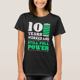 10 Jahre Firmenjubiläum 1 T-Shirt