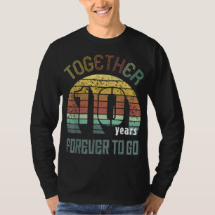 10 Jahre Hochzeitspenden für Paare T-Shirt