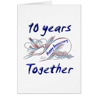 10 Jahre zusammen
