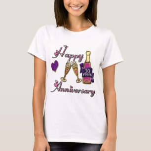 10. Jahrestag T-Shirt