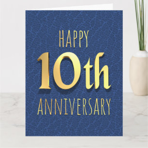 10. Jubiläum Karte