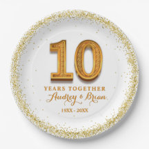 10. Jubiläum Personalisiert
