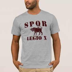 10 Julius Cäsars berühmte 10. Legion - römische T-Shirt