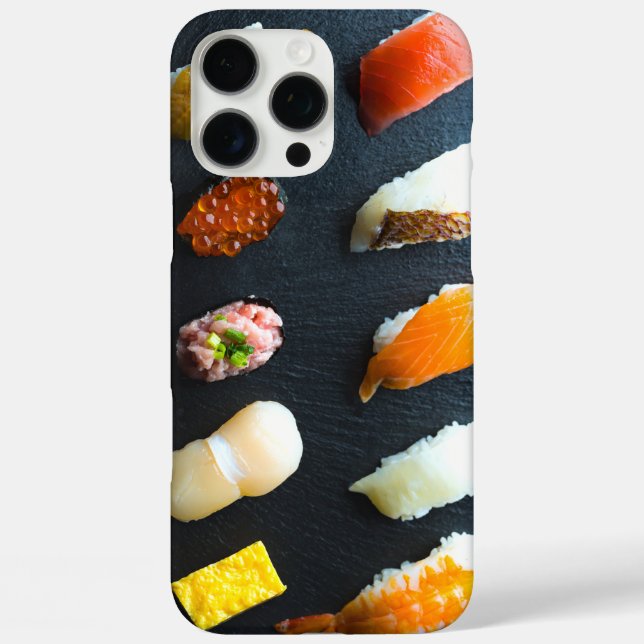 10 kinds of sushi iPhone 16 pro max hülle (Rückseite)