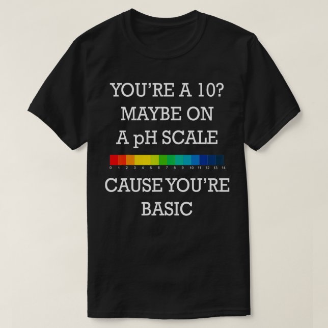 10 können auf einer php-Skala zu einer grundlegend T-Shirt (Design vorne)