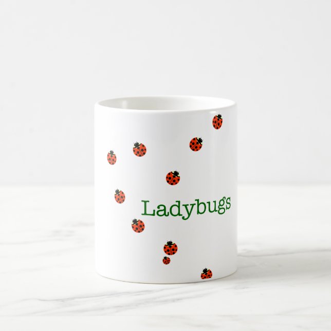 10 Ladybugs Kaffeetasse (Mittel)