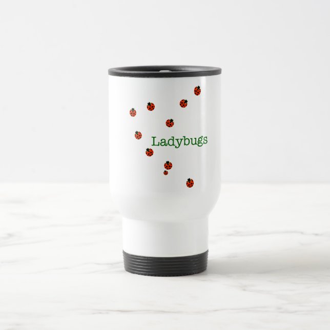 10 Ladybugs Reisebecher (Mittel)