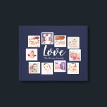 10 Liebe FotoCollage Leinwanddruck<br><div class="desc">Maßgeschneiderte 10 Fotovorlagen,  die von Ihnen personalisierte Wandkunst erstellt wurden - Canvas Print aus Ricaso - fügen Sie Ihre eigenen Fotos und Texte zu dieser großartigen Leinwand hinzu</div>