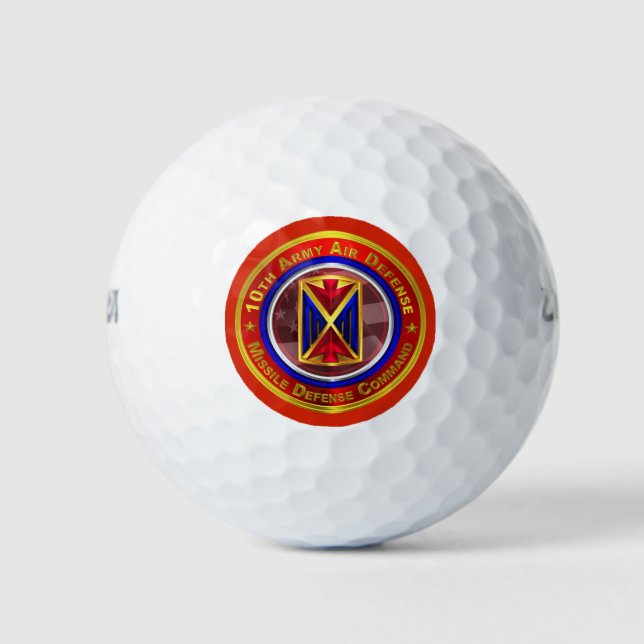 10. Militär- und Raketenabwehrkommando Golfball (Vorderseite)