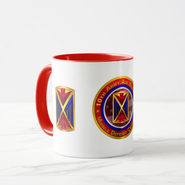 10. Militär- und Raketenabwehrkommando Tasse (Vorderseite Links)