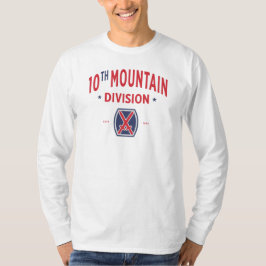 10. Mountain Division "Mountaineer" Abzeichen T-Shirt