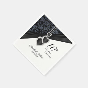 10. Onyx Hochzeitstag Serviette
