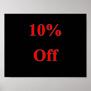 10 % Rabatt auf Poster Matte