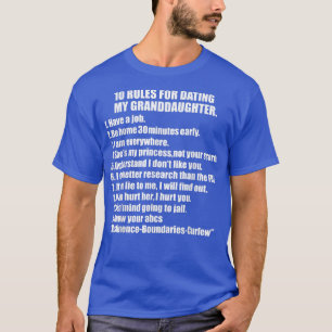 10 Regeln für die Verabredung mit meiner Enkelin T T-Shirt