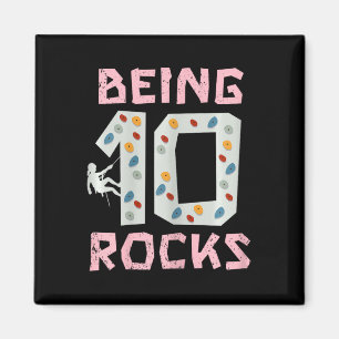 10 Rocks Kletter Mädchen sein Magnet