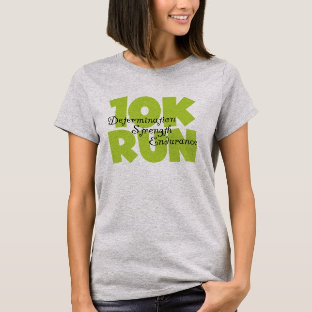 10 Run Spring Green T-Shirt (Vorderseite)