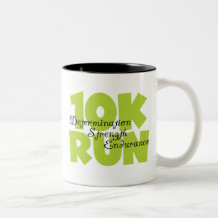 10 Run Spring Green Zweifarbige Tasse