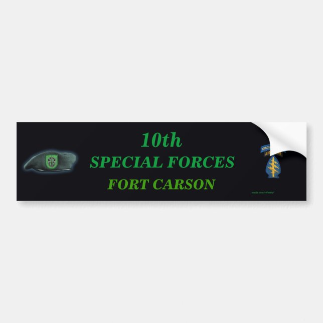 10. Spezialeinheiten Gruppe Iraq Sohn Autoaufklebe Autoaufkleber (Vorne)