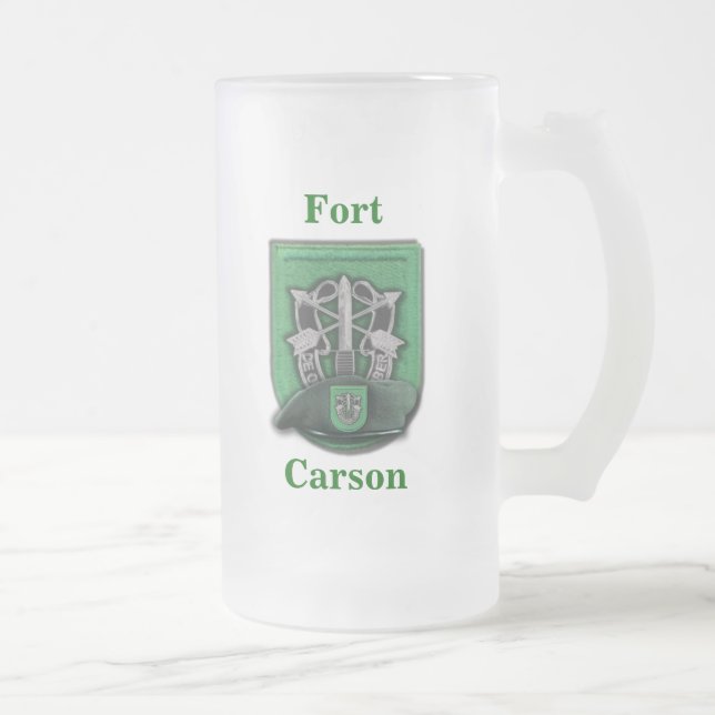 10. Spezialstreitkräfte Gruppe iraq Blitzbier Mug Mattglas Bierglas (Rechts)
