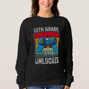 10. Stufe Unverschlossenes Kind zurück zum SchulGa Sweatshirt