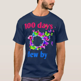 10 Tage mit lustigen Schulziffern 4 T-Shirt