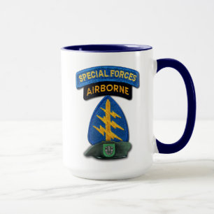 10. Tierärzte der Kraft-Gruppen-grünen Barett-SF Tasse